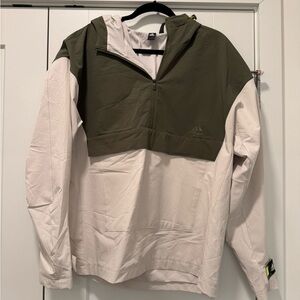 Adidas Green and Gray Primegreen Hoodie
